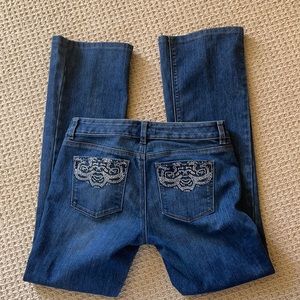 White House Black Market Bootleg jeans